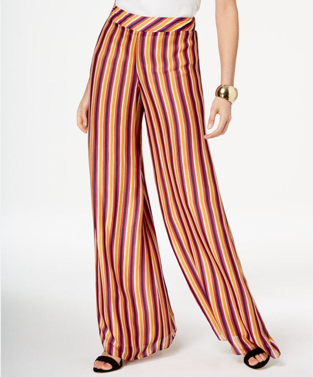 Trina Turk Wide Leg Pants Multicolor Size XS